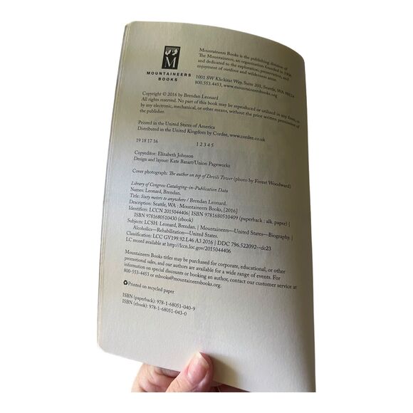 Backpacking Climbing Travel Hiking Outdoor Wilderness Novels Book Lot of 5 - Picture 11 of 16